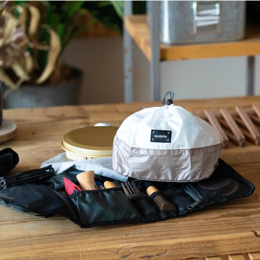 asobito@ページ asobito アソビト スタッフサック 3枚セット Sサイズ Mサイズ L