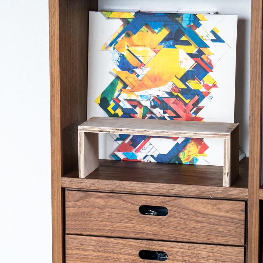 コの字シェルフ ハーフ2組セット 収納ボックス ミニカー フィギュア