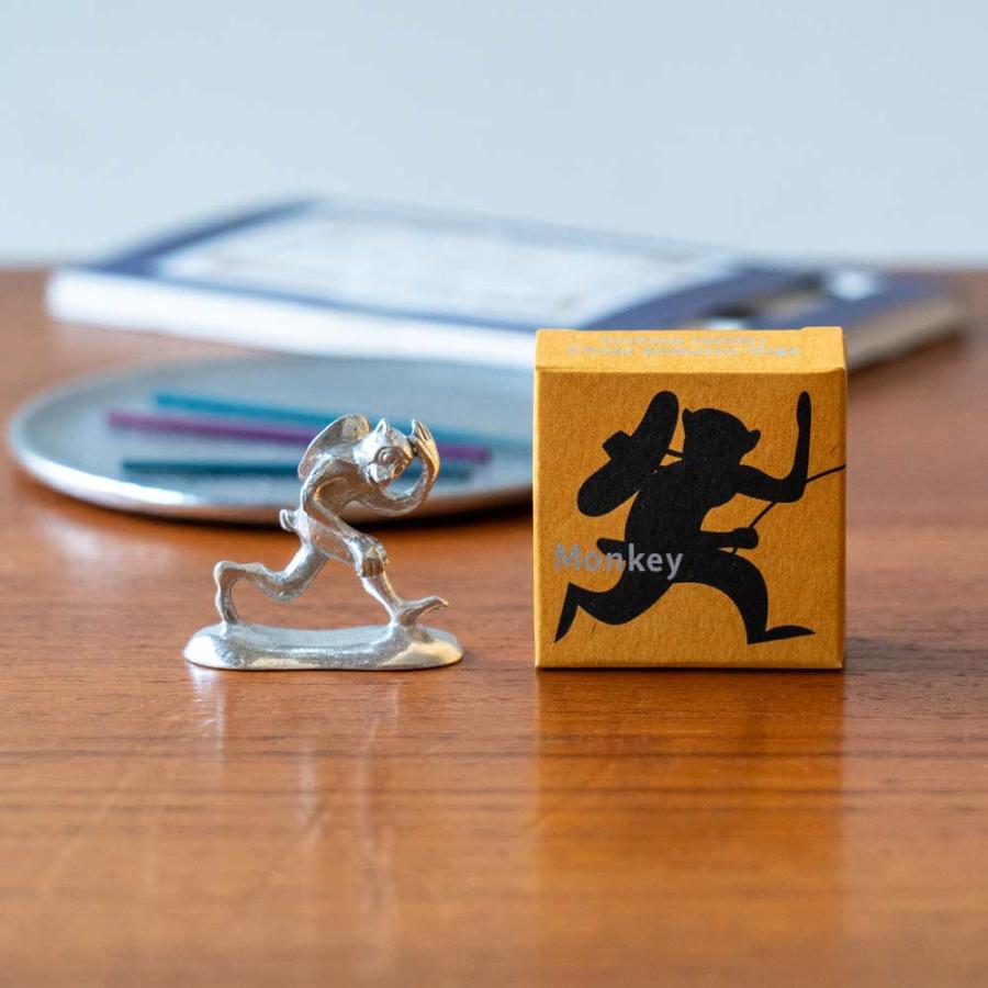 炭谷三郎商店 香立 鳥獣人物戯画 富山県高岡市 錫 お香立て イン