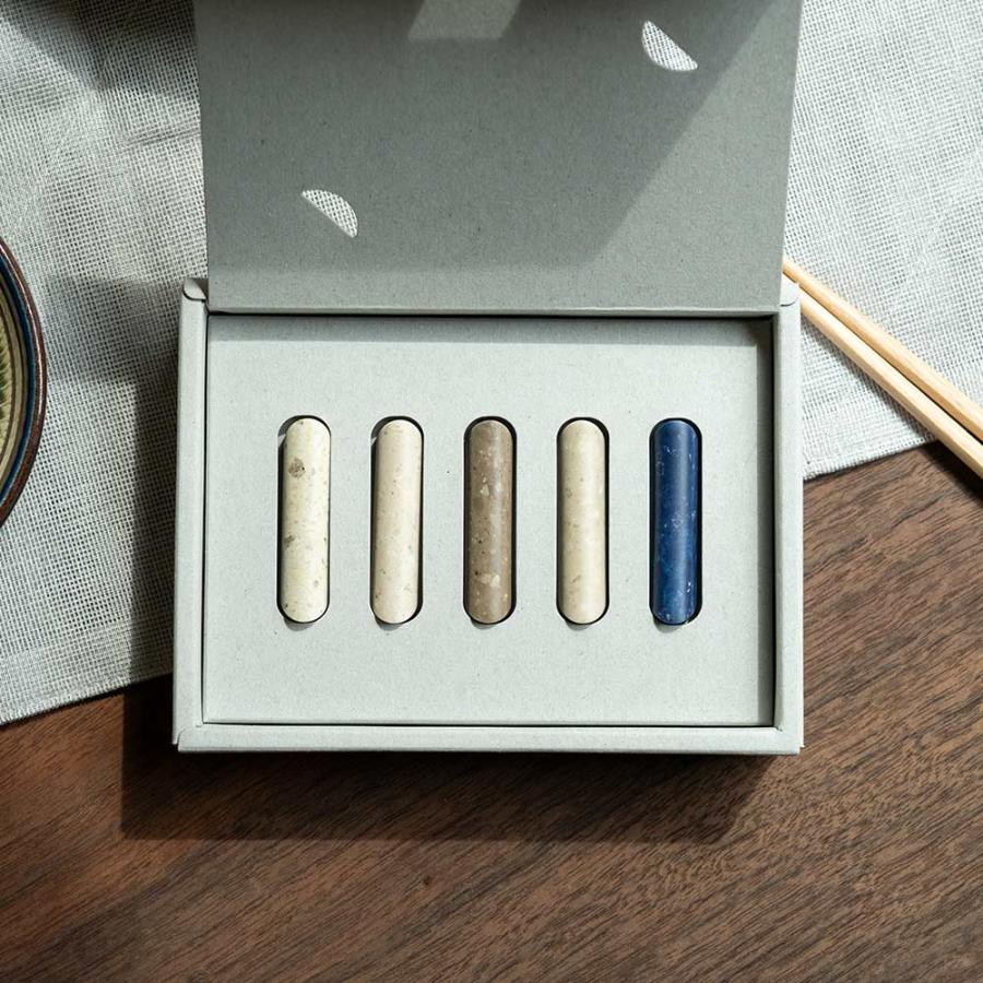 CHOPSTICK REST 5Pセット supernovaササキ工芸 箸置き : イエノLabo