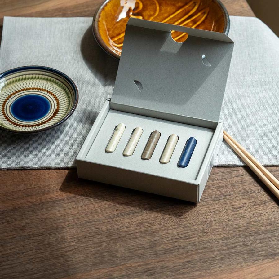 CHOPSTICK REST 5Pセット supernovaササキ工芸 箸置き : イエノLabo