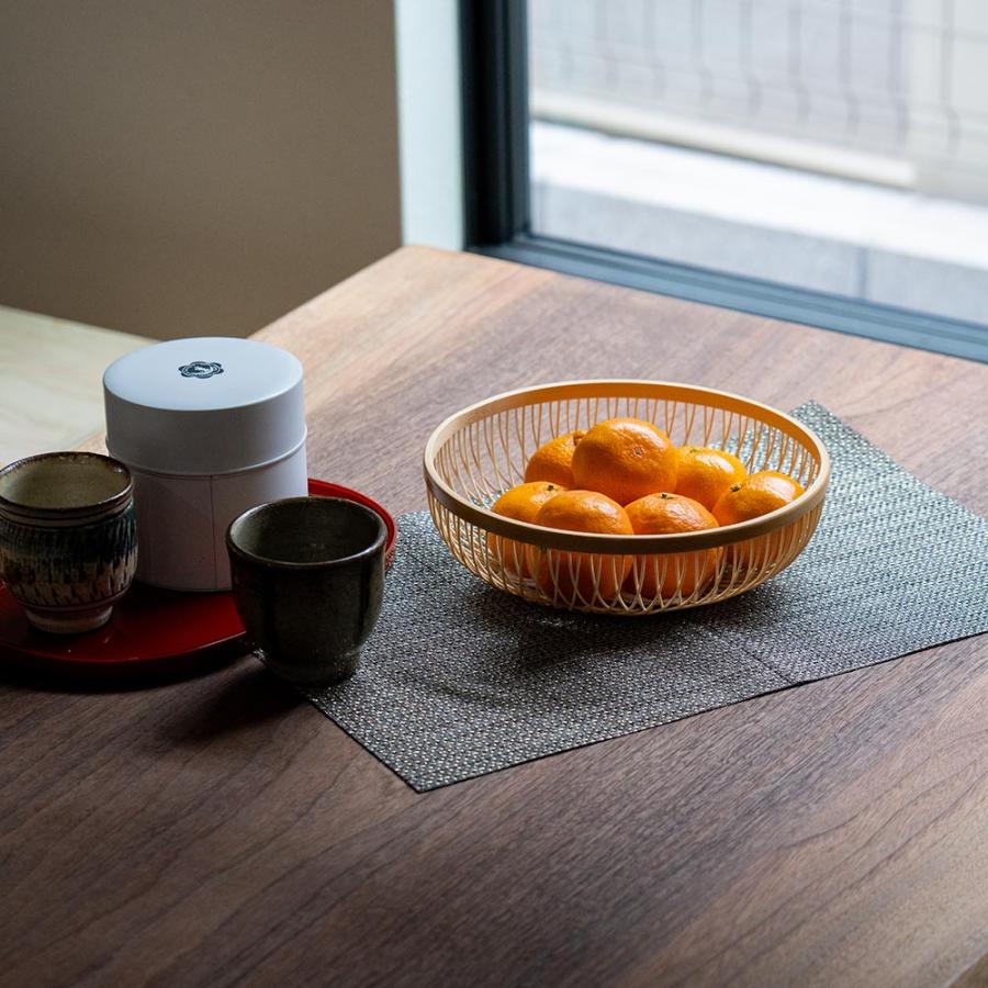 みかん籠 WDH 駿河竹千筋細工 静岡 果物かご 工芸 日本製 : イエノLabo