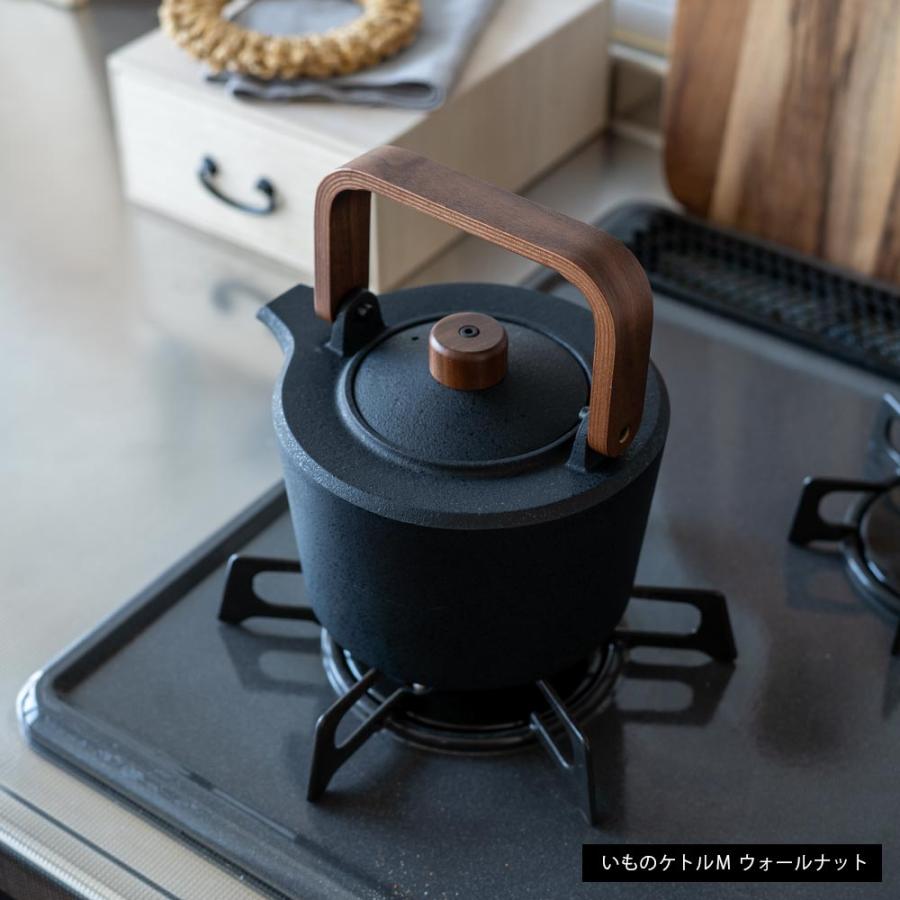 鋳心ノ工房 ティケトル M 山形鋳物 急須 緑茶 鉄瓶 日本製 : イエノ