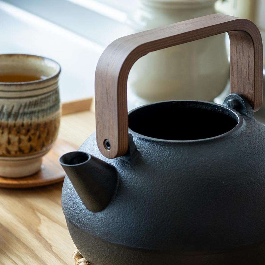 鋳心ノ工房 ティケトル M 山形鋳物 急須 緑茶 鉄瓶 日本製 : イエノ