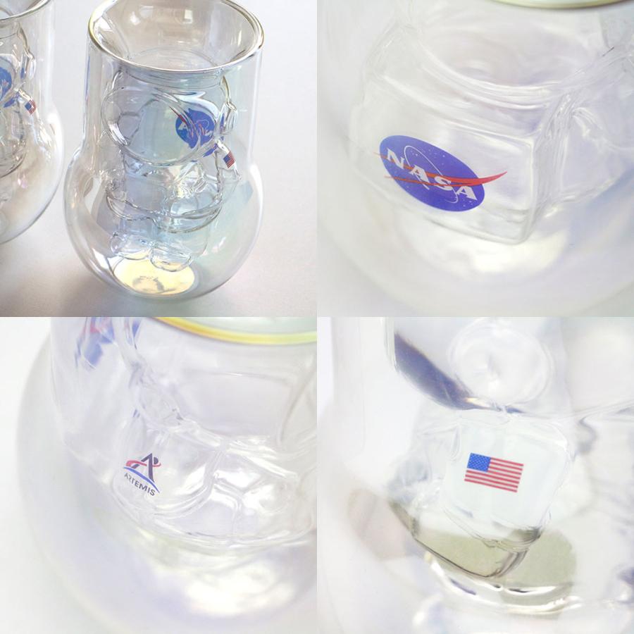 NASA Astronaut Double Wall Glasses ナサ アストロノーツ ダブル