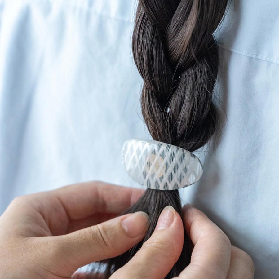 KISSO Hair tie ヘアゴム 日本製 おしゃれ 軽量 サイズフリー ギフト