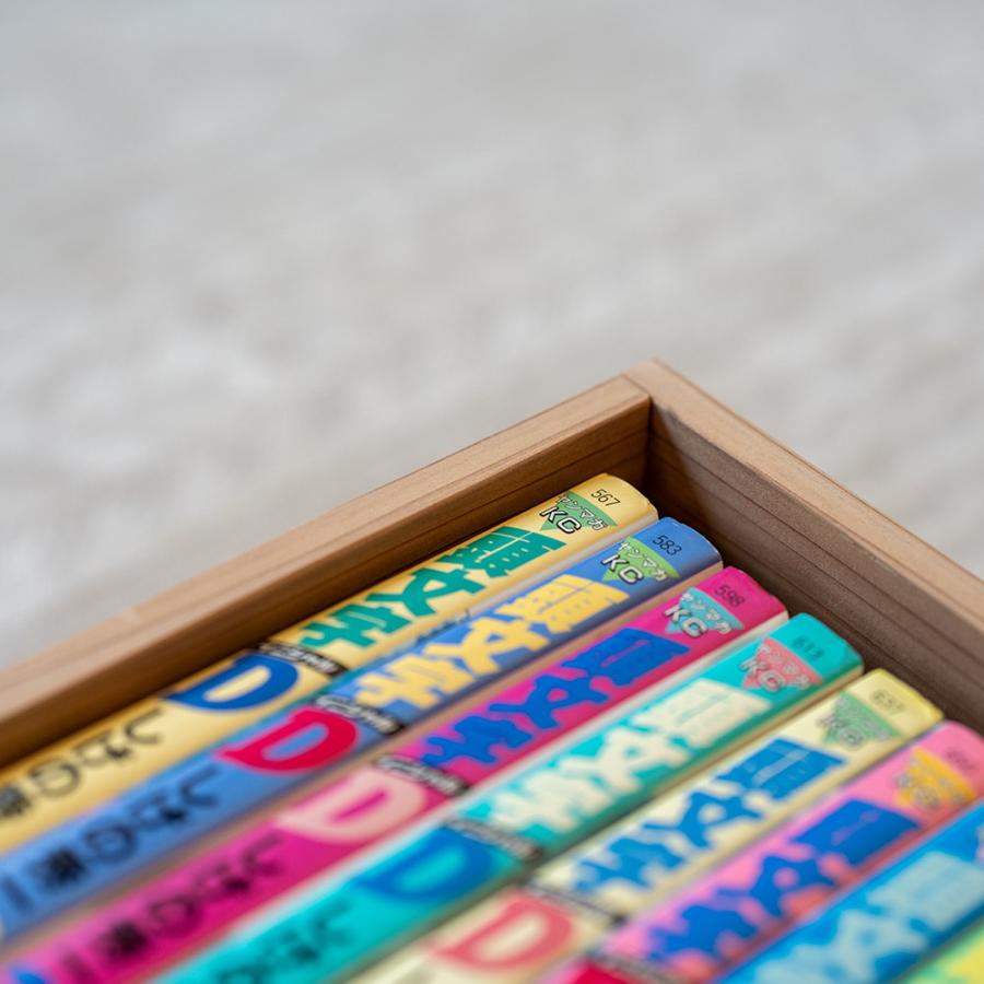 国産杉材のふた付き収納箱 小 りんご箱 茶箱 収納ボックス BOX