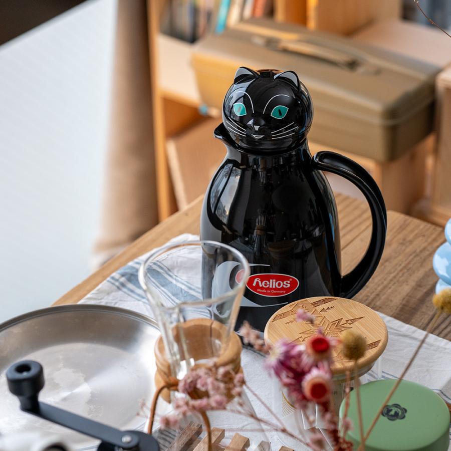 helios サーモ キャット Thermo Cat ヘリオス ガラス魔法瓶 ポット