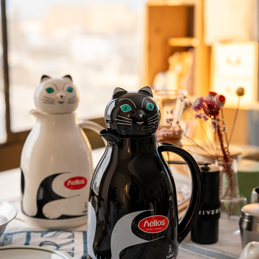 helios サーモ キャット Thermo Cat ヘリオス ガラス魔法瓶 ポット