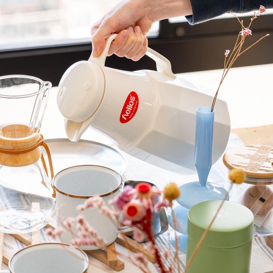 helios helios BASIC 1.0L ヘリオス ガラス魔法瓶 ポット ヘリオス