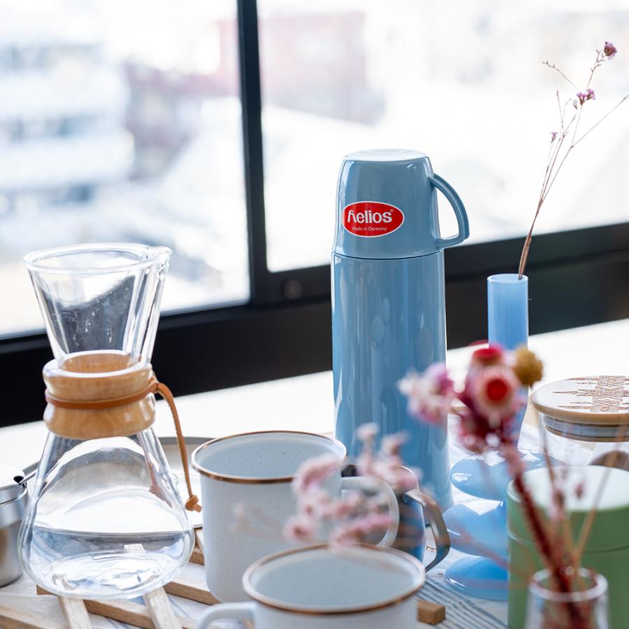 helios エレガンス 500ml ヘリオス ガラス魔法瓶 ポット ジャグ