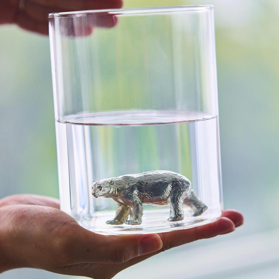 SUZU ZOO 錫100%の絶滅危惧種たち 浄化作用 抗菌 花瓶 Tindustry