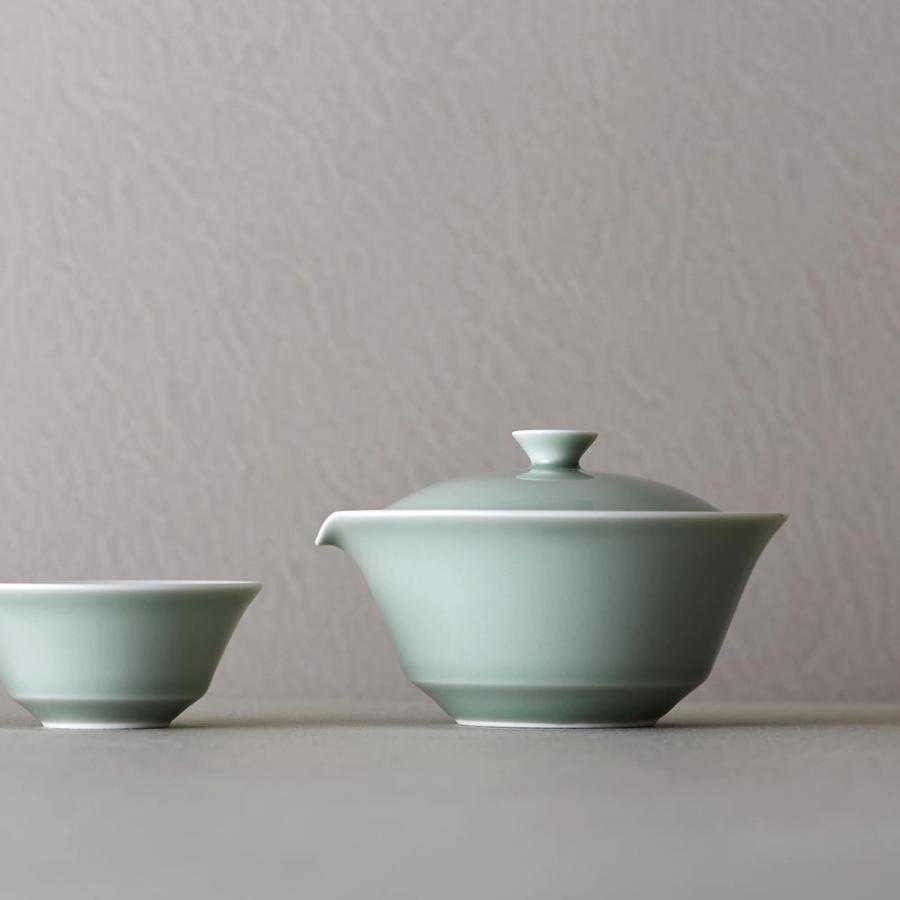 WDH 宝瓶 湯呑2個セット 日本製 贈答 工芸 ギフト 桐箱 急須 湯呑み
