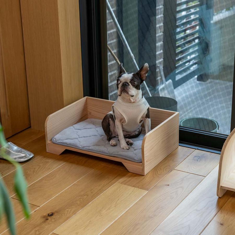 ペット ベット 木製 ベッド型 国産杉 犬用 猫用 超小型犬 小型犬 犬猫