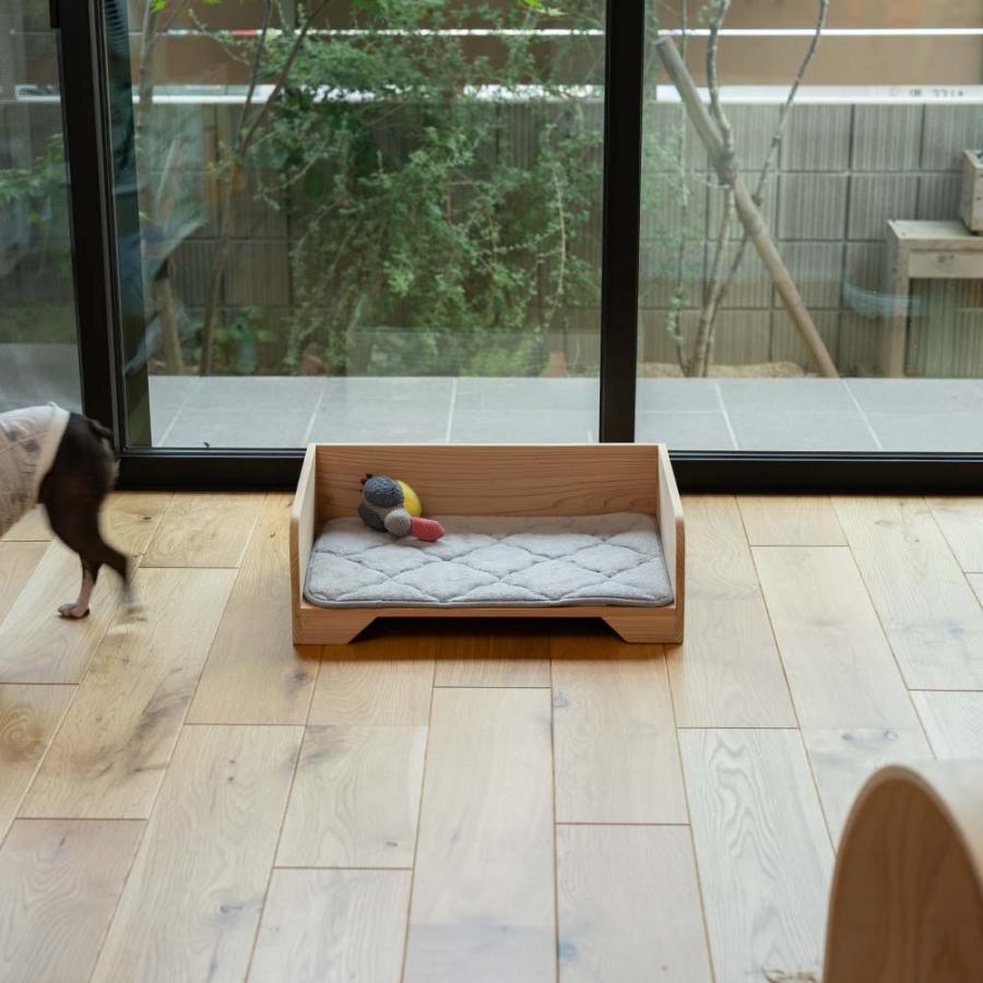 ペット ベット 木製 ベッド型 国産杉 犬用 猫用 超小型犬 小型犬 犬猫