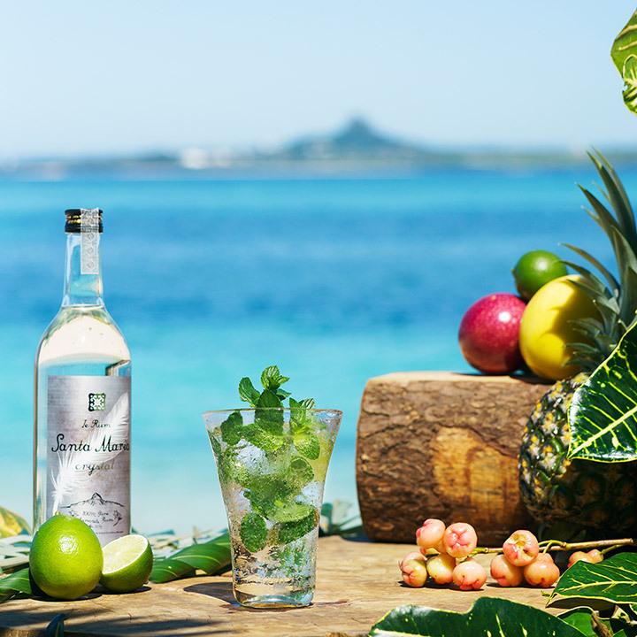 国産ラム　イエラムサンタマリア　ステンレスタンク熟成クリスタル720ml　※ご購入数量により送料を加算させて頂く場合がございます。 |  | 04