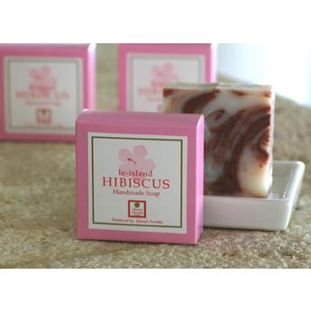 ハイビスカス＆ピンク　10個　沖縄石鹸 ハイビスカス＆ピンク 10個 沖縄石鹸