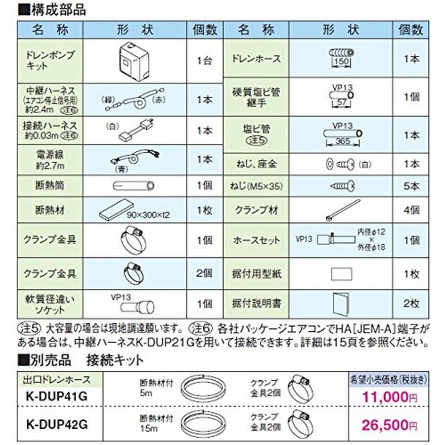 K-DU155KS]オーケー器材 ドレンアップキット : 家store - 通販 - Yahoo