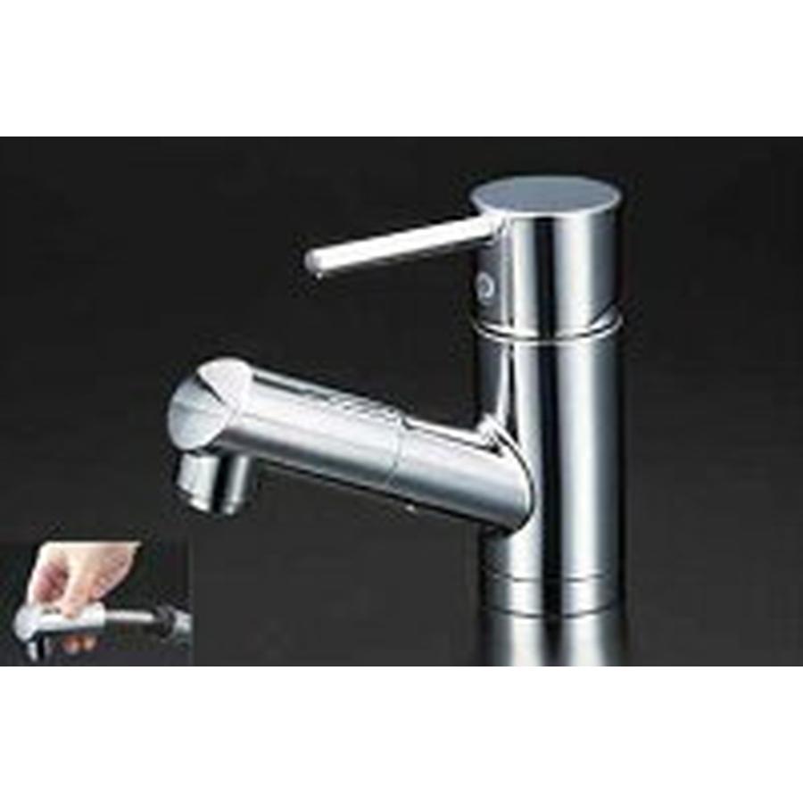 最大46%OFFクーポン 工具屋 まいど KVK KM8001TEC 洗面混合栓 eレバー