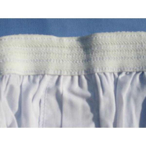 白 トランクス メンズ 下着 ジョギングトランクス 日本製 送料無料 (3L 4L) 綿100% 前開き 白色 パンツ 白下着 |  | 01