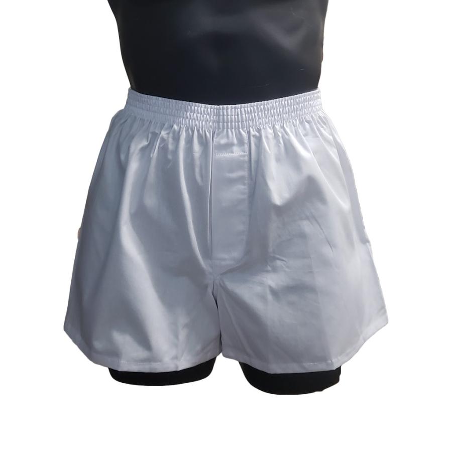 トランクス 白 日本製 メンズ 下着 パンツ 送料無料 大きいサイズ 3L 4L 父の日 ギフト 誕生日 プレゼント 綿100% 前開き |  | 03