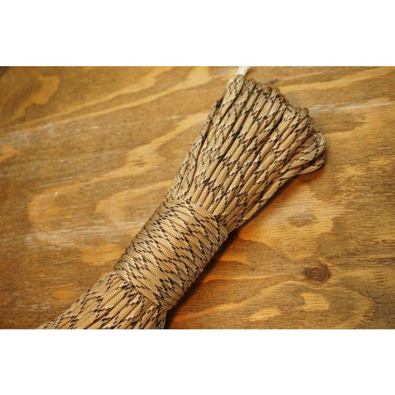 0112 テントロープ デジタルサンド ガイロープ ガイドロープ 9芯 パラコード 長さ31m 31メートル  キャンプ用品 タープ ロープ 防災グッズ アウトドア 送料無料 |  | 02