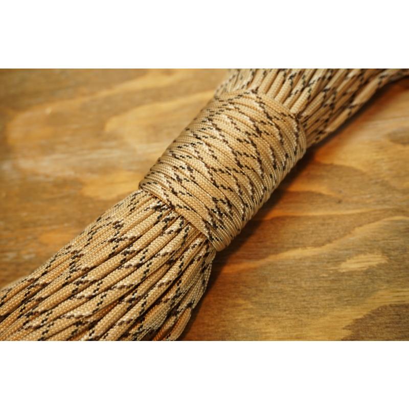 0112 テントロープ デジタルサンド ガイロープ ガイドロープ 9芯 パラコード 長さ31m 31メートル  キャンプ用品 タープ ロープ 防災グッズ アウトドア 送料無料 |  | 03