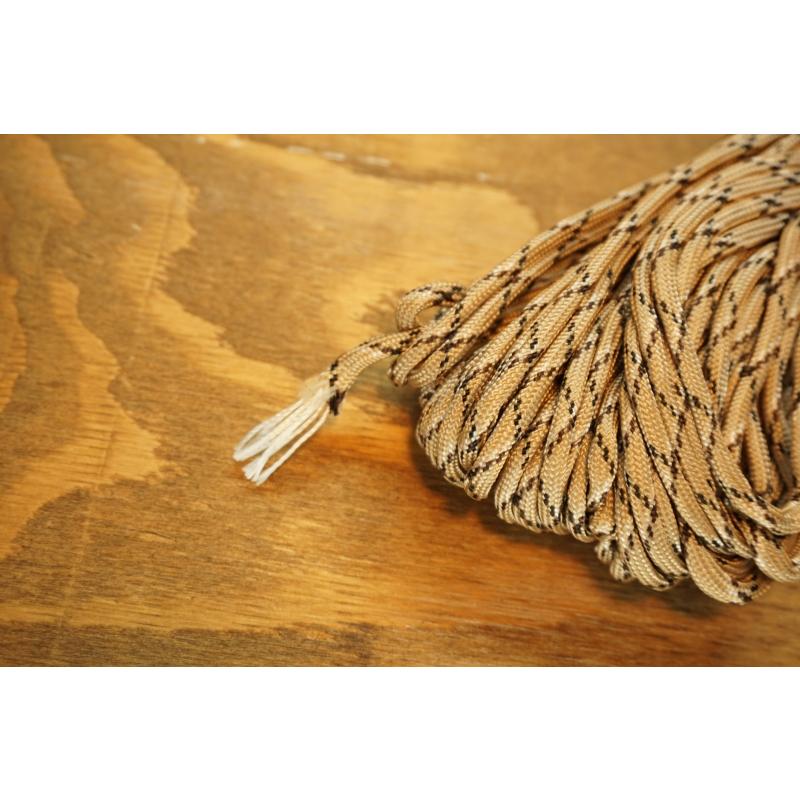 0112 テントロープ デジタルサンド ガイロープ ガイドロープ 9芯 パラコード 長さ31m 31メートル  キャンプ用品 タープ ロープ 防災グッズ アウトドア 送料無料 |  | 04