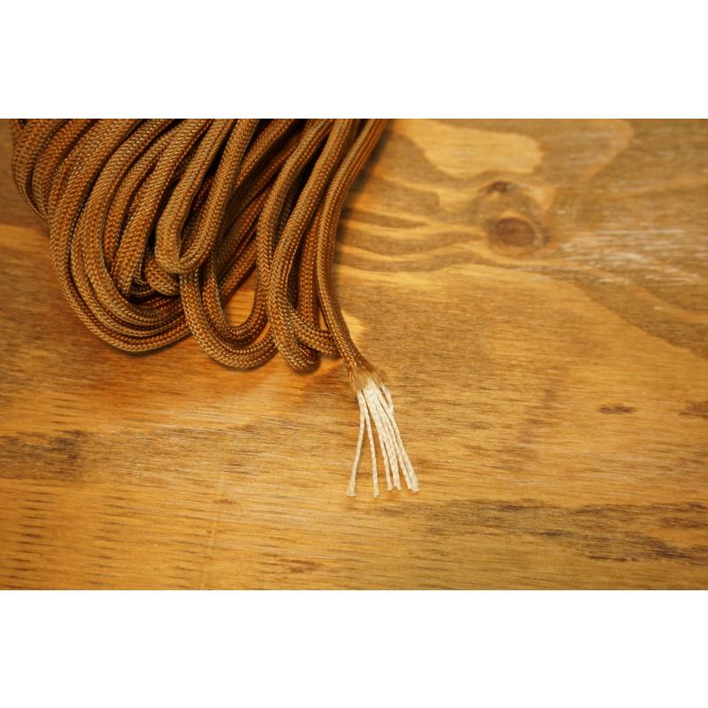 0114 テントロープ ブラウン ガイロープ ガイドロープ 9芯 パラコード 長さ31m 31メートル  キャンプ用品 タープ ロープ 防災グッズ アウトドア 送料無料 |  | 04