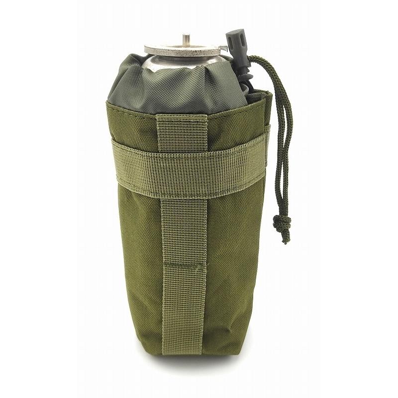 0122 水筒ポーチ ミリタリー ペットボトル 550ml モールシステム Molle タクティカル ボトルポーチ ドリンクアウトドア ホルダー アーミーグリーン |  | 01