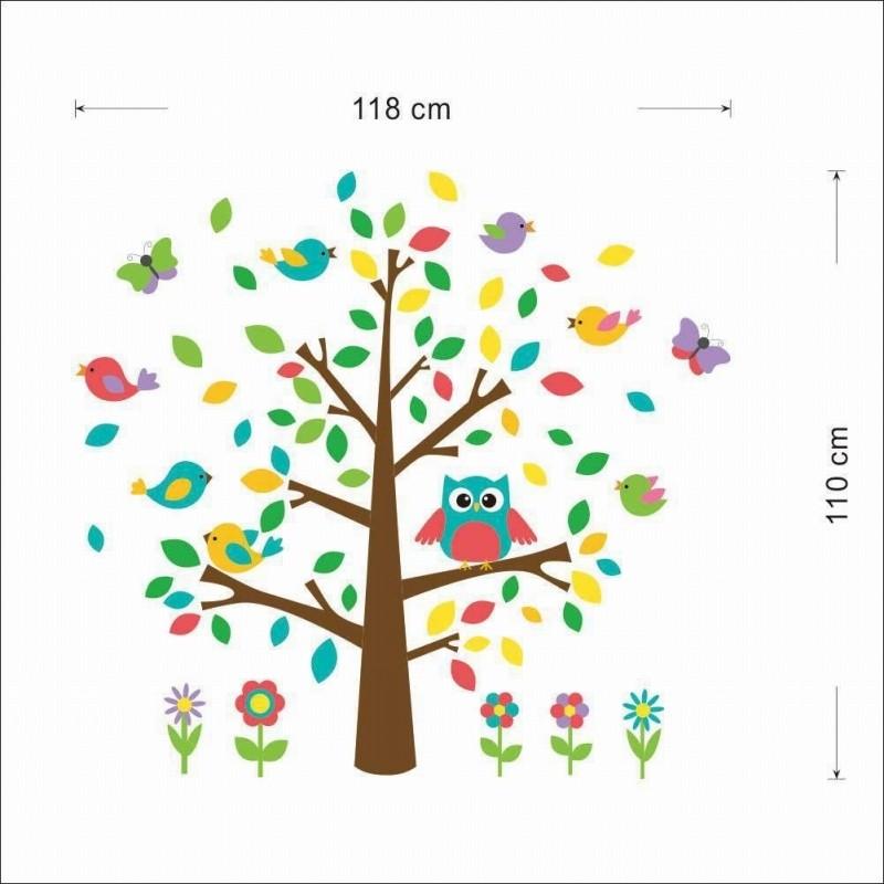 0127 ウォールステッカー 木 ツリー おしゃれ 北欧 植物 緑 観葉植物 ウォールシール 子供部屋 男の子 女の子 寝室 DIY 壁 シール |  | 01
