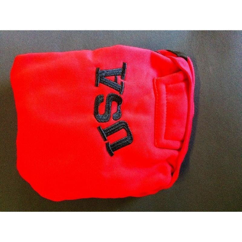 0147 犬服 犬の服 レッド 赤 Lサイズ USA ロゴ フード付き 可愛い 格好いい 犬のお洋服 日焼け止め 脱毛保護 ルームウェア 部屋着 お散歩 お出掛け |  | 02