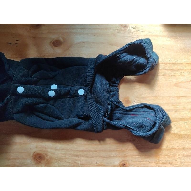 0150 犬服 犬の服 ブラック 黒 Lサイズ USA ロゴ フード付き 可愛い 格好いい 犬のお洋服 日焼け止め 脱毛保護 ルームウェア 部屋着 お散歩 お出掛け |  | 03