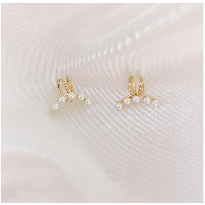 0204 イヤーカフ パールピアス レディース イヤリング フェイクピアス ノンホールピアス |  | 02
