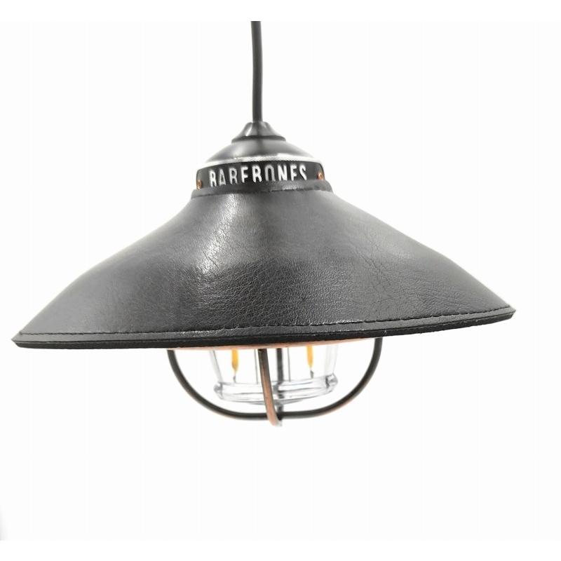 0294 ランタンシェード レザー ブラック LED ライト ランタン キャンプ アウトドア | 