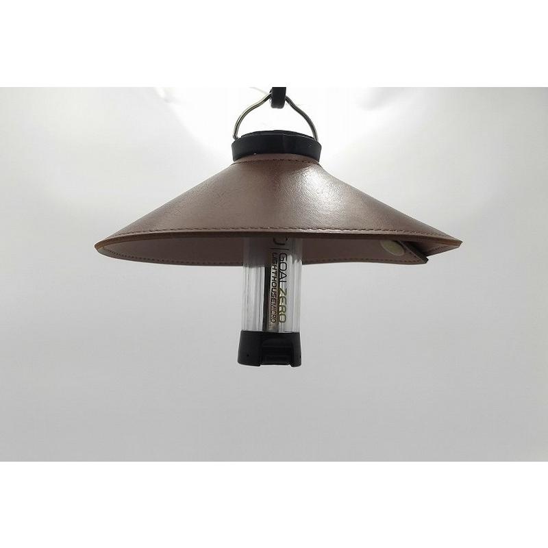 0296 ランタンシェード レザー ライトブラウン LED ライト ランタン キャンプ アウトドア |  | 03