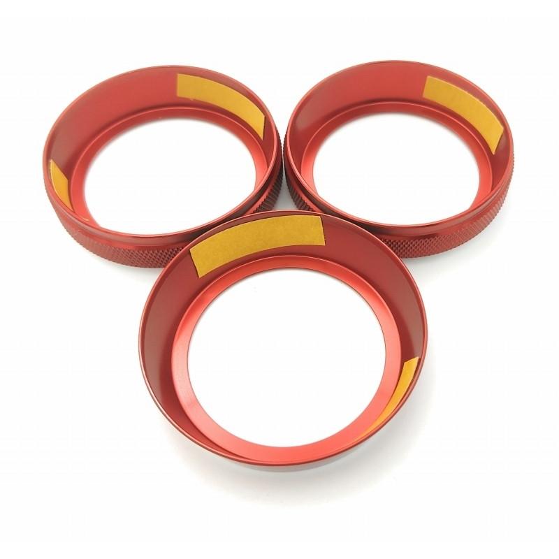 0303 ジムニー ダイアルリング レッド エアコンパネル エアコンダイヤルカバー エアコンリング エアコンダイヤルカバー |  | 03