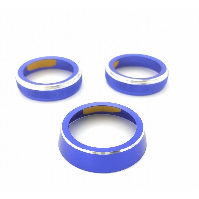 0304 ジムニー ダイアルリング ブルー エアコンパネル エアコンダイヤルカバー エアコンリング エアコンダイヤルカバー |  | 02