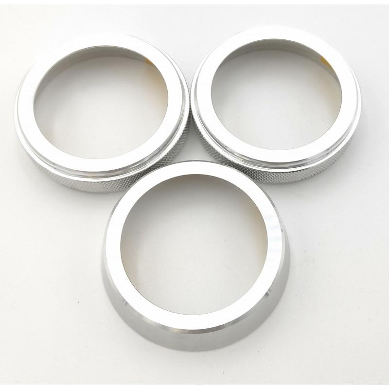 0305 ジムニー ダイアルリング シルバー エアコンパネル エアコンダイヤルカバー エアコンリング エアコンダイヤルカバー |  | 01