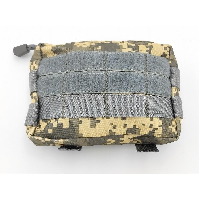 0310 タクティカルバッグ MOLLEシステム 多機能バッグ アウトドア ミリタリー フィールド サバイバルゲーム サバゲー 収納 ツールバッグ 18*14 ACU迷彩 |  | 01