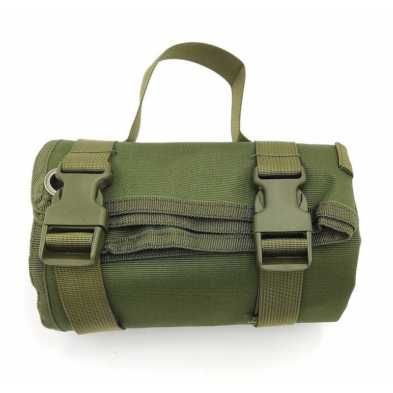 0316 シューティングマット 射撃用マット グランドシート タクティカルマット 900Dナイロン製 折りたたみ式 取っ手付き アーミーグリーン |  | 01