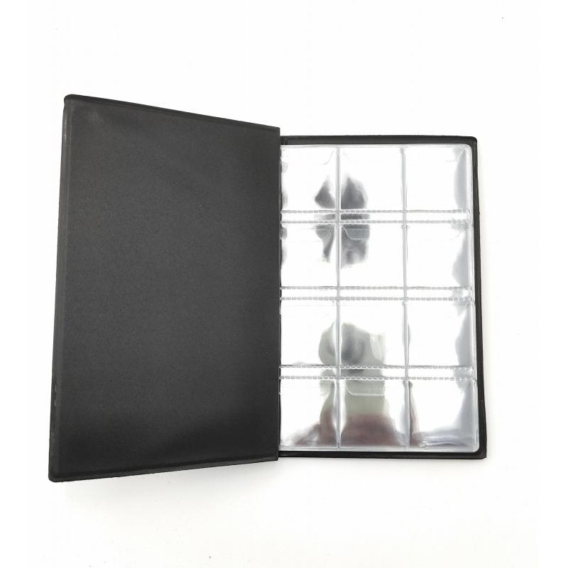 0323 コインアルバム コインファイル 大容量 120枚 収納 ポケット サイズ コインホルダー コイン収集 古銭 貨幣 硬貨 ケース 保存用ホルダー ブルー |  | 01