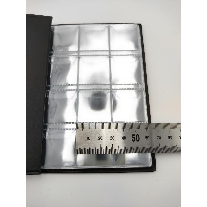 0323 コインアルバム コインファイル 大容量 120枚 収納 ポケット サイズ コインホルダー コイン収集 古銭 貨幣 硬貨 ケース 保存用ホルダー ブルー |  | 02