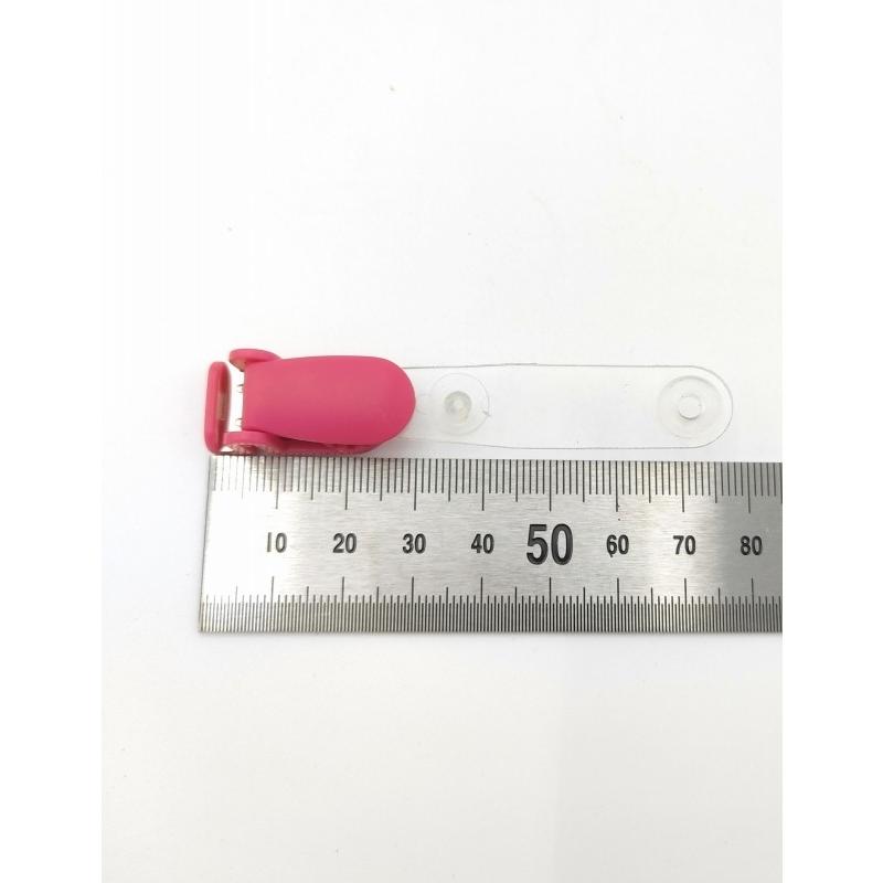 0371 バンドクリップ 名札用クリップ 10個セット ピンク クリップ 手芸 名札ホルダー IDカードホルダー 名札 |  | 01