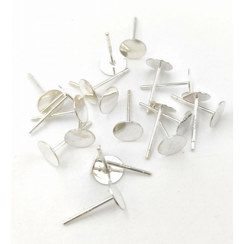 0426 ピアスパーツ 6mm 20個セット パーツ ハンドメイド DIY 送料無料 | 