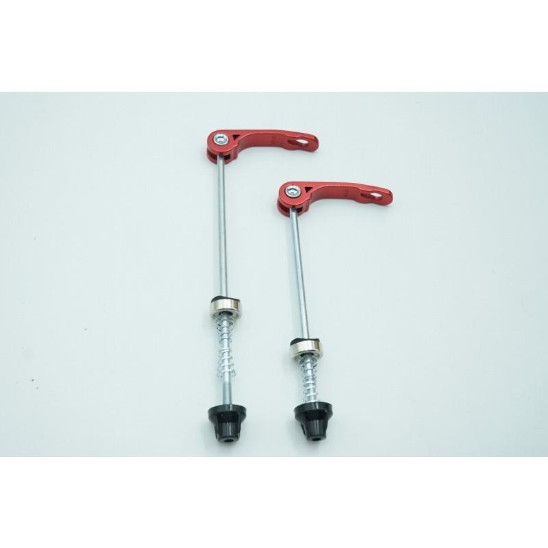 0482 自転車 クイック リリースレバー ハブ串 サイクリング ホイール 串 パーツ レッド |  | 01