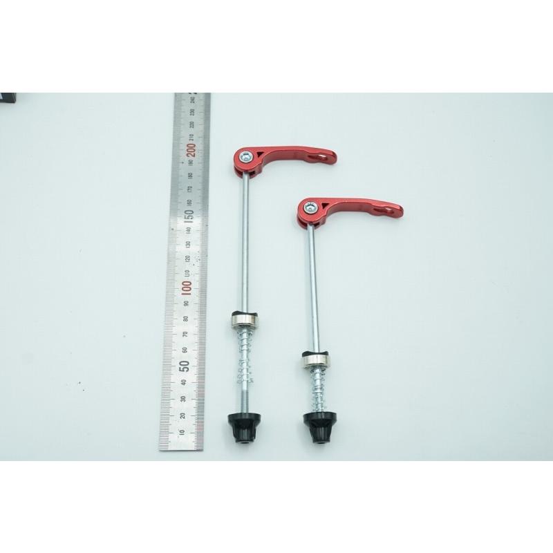 0482 自転車 クイック リリースレバー ハブ串 サイクリング ホイール 串 パーツ レッド |  | 04