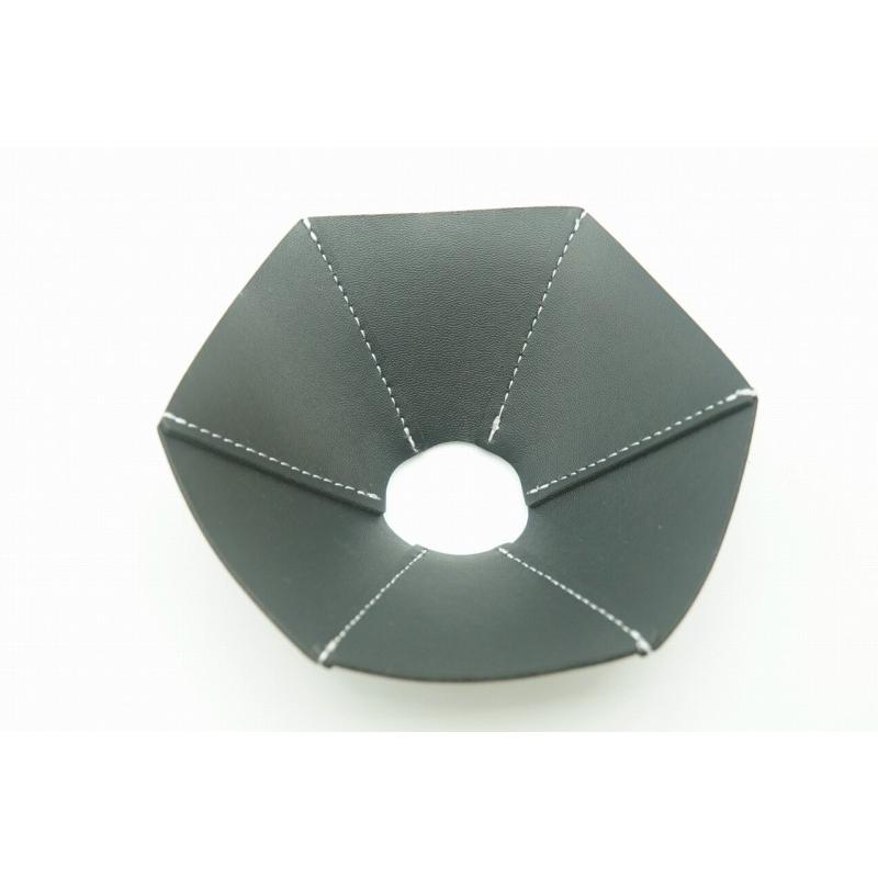 0491 ランタンシェード レザー ブラック ヘキサ ゴールゼロなどに  LED ライト ランタン キャンプ アウトドア |  | 04