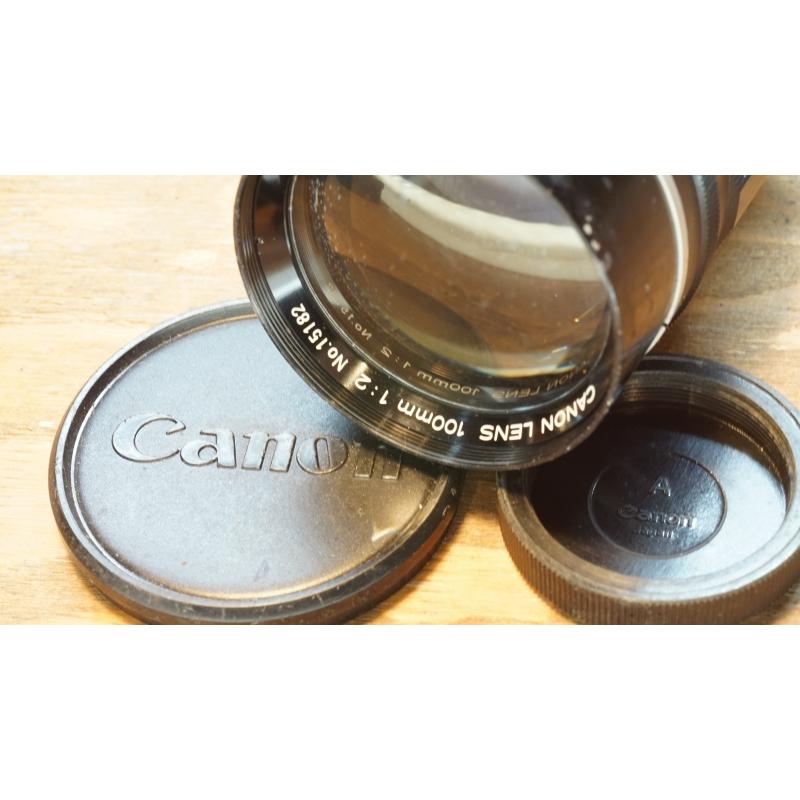 7026 Canon LENS 100mm 2 ライカ L39マウント | キヤノン | 01