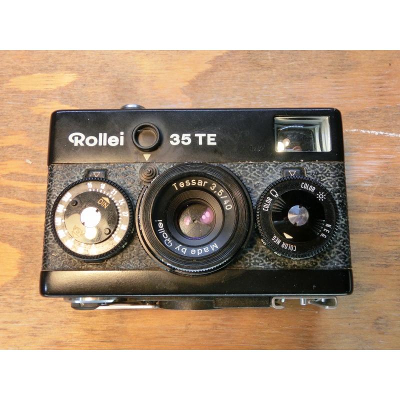 7187 良品 ローライ Rollei 35 TE 露出計OK ブラック | Rollei | 01